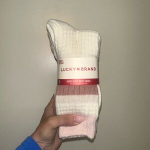 LUCKY BRAND boot socks